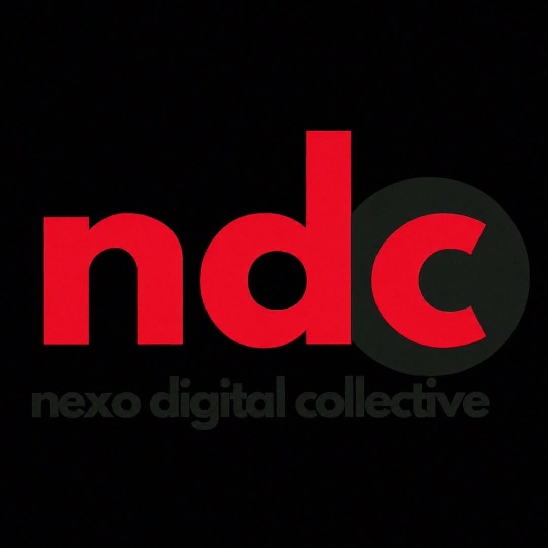 Nexo Digital Collective brand montage poster